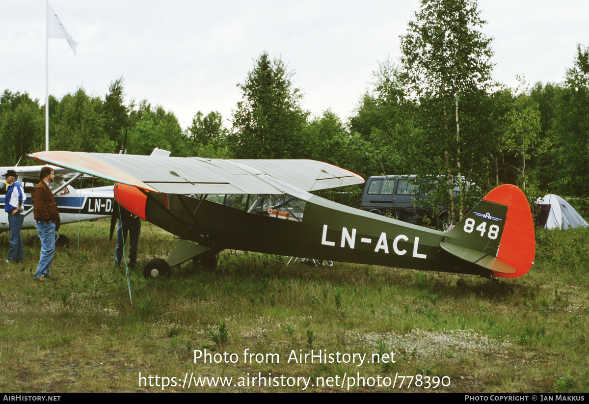 Aircraft Photo of LN-ACL / 848 | Piper L-18C Super Cub | Norway - Army | AirHistory.net #778390