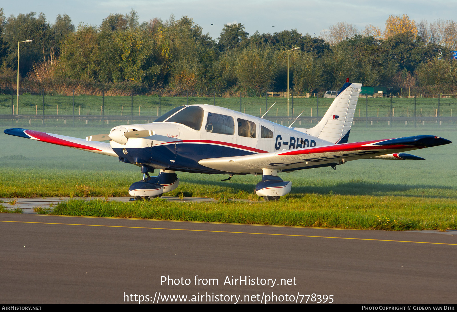 Aircraft Photo of G-BHOR | Piper PA-28-161 Cherokee Warrior II | AirHistory.net #778395