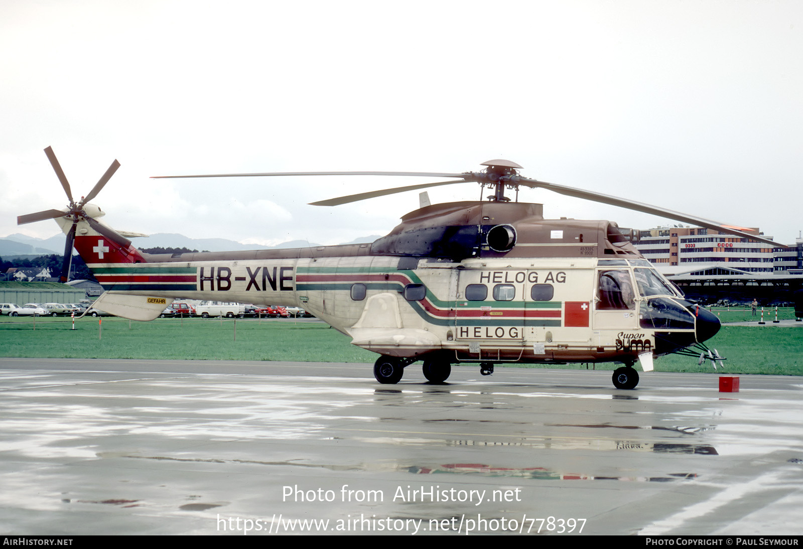 Aircraft Photo of HB-XNE | Aerospatiale AS-332C Super Puma | Helog | AirHistory.net #778397