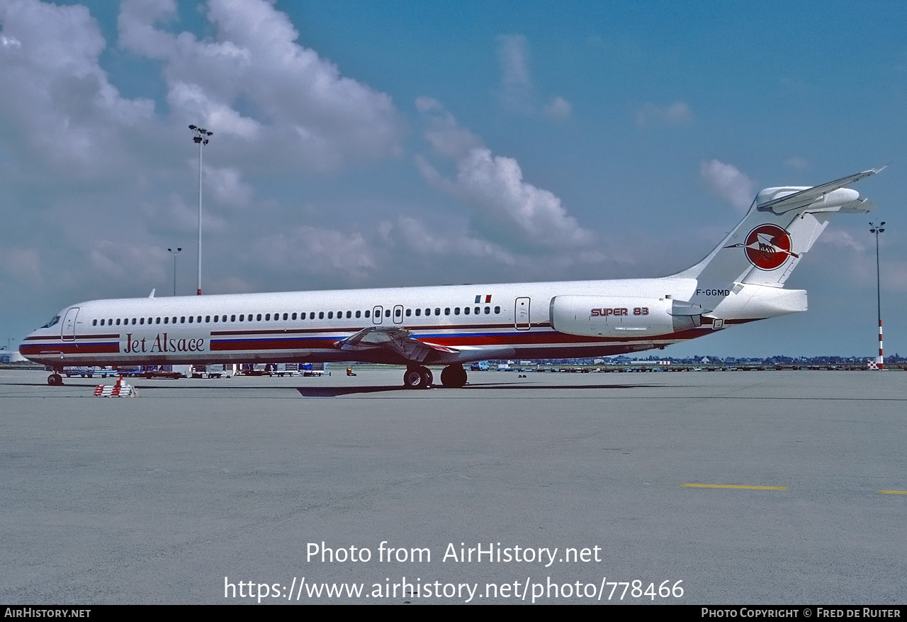 Aircraft Photo of F-GGMD | McDonnell Douglas MD-83 (DC-9-83) | Jet Alsace | AirHistory.net #778466