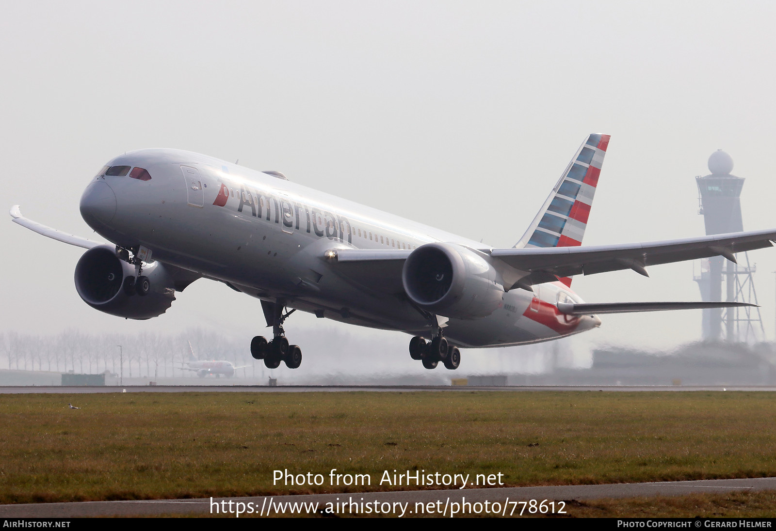 Aircraft Photo of N880BJ | Boeing 787-8 Dreamliner | American Airlines | AirHistory.net #778612