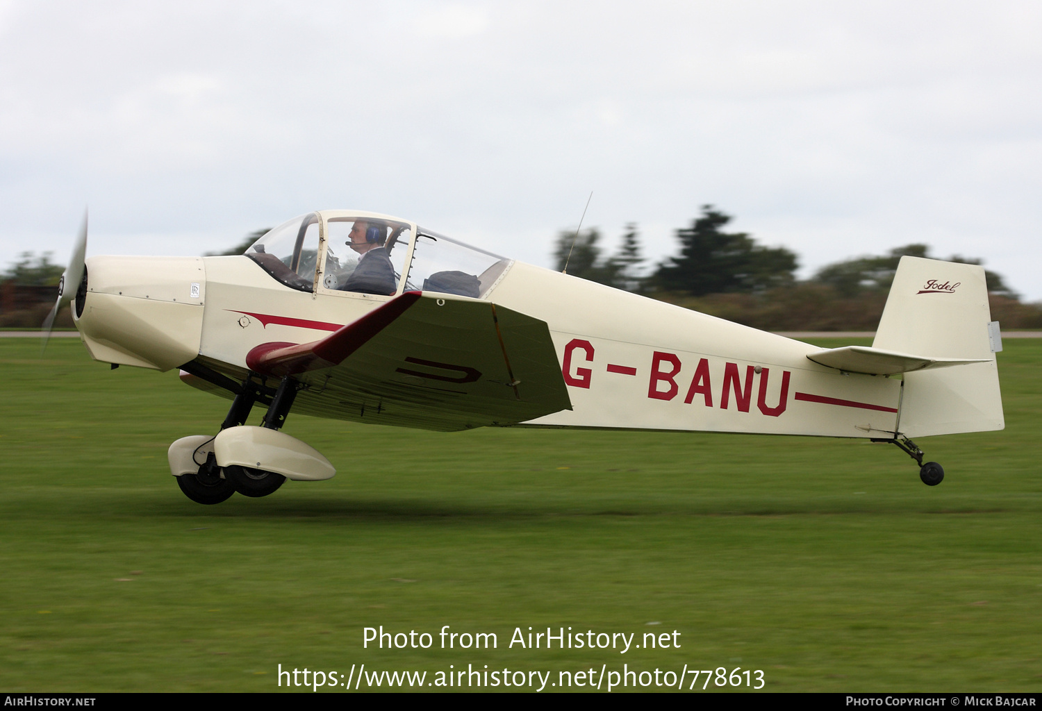 Aircraft Photo of G-BANU | Jodel D-120 Paris-Nice | AirHistory.net #778613