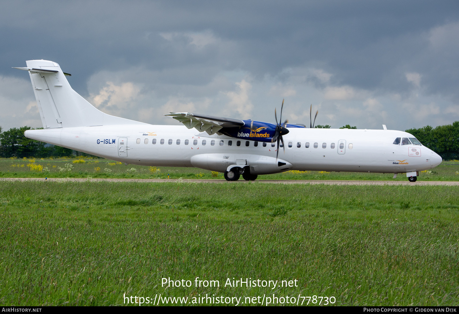 Aircraft Photo of G-ISLM | ATR ATR-72-500 (ATR-72-212A) | Blue Islands | AirHistory.net #778730