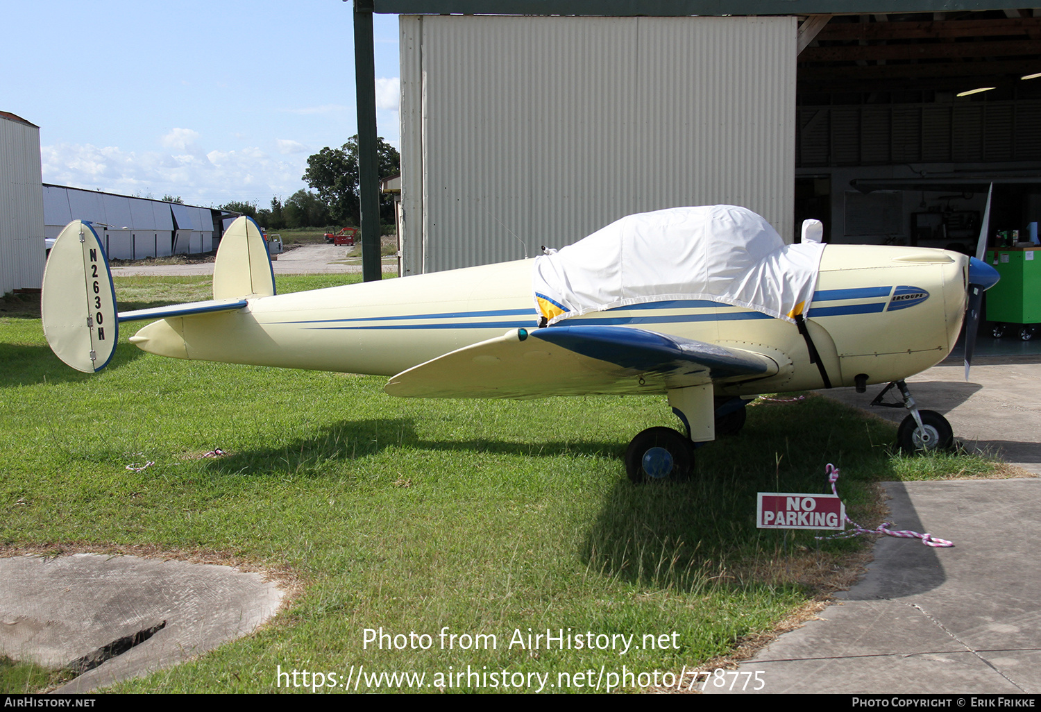 Aircraft Photo of N2630H | Erco 415C Ercoupe | AirHistory.net #778775