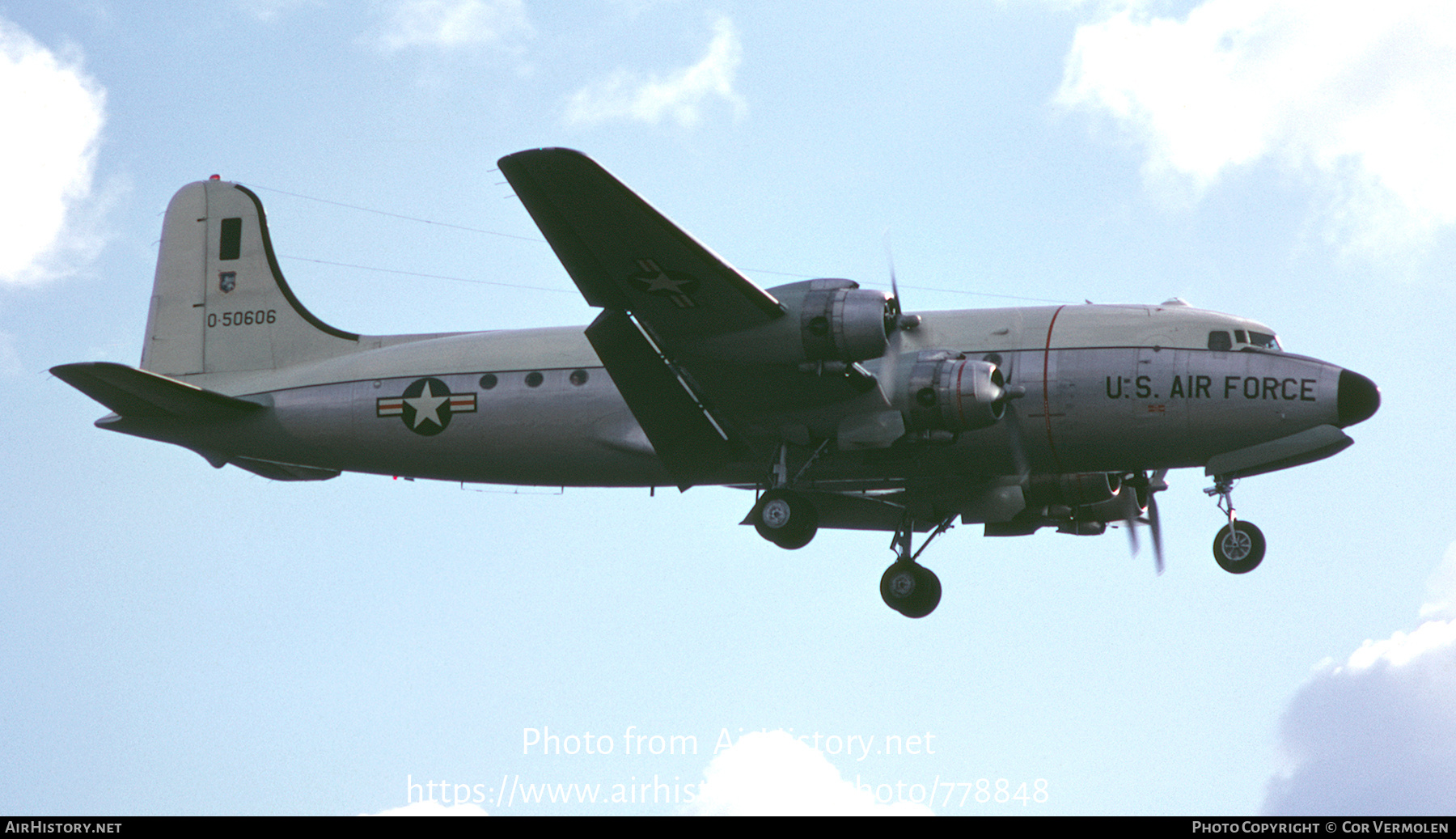 Aircraft Photo of 45-606 / 0-50606 | Douglas C-54G Skymaster | USA - Air Force | AirHistory.net #778848