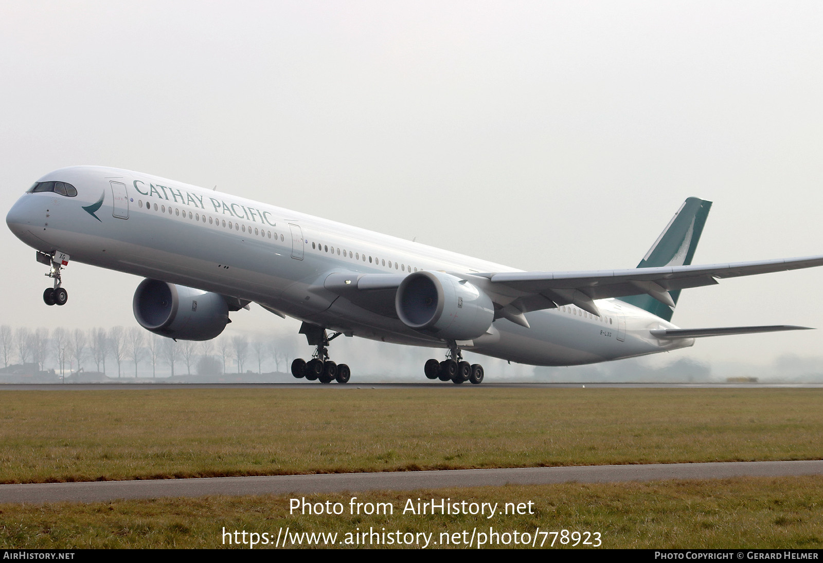 Aircraft Photo of B-LXG | Airbus A350-1041 | Cathay Pacific Airways | AirHistory.net #778923