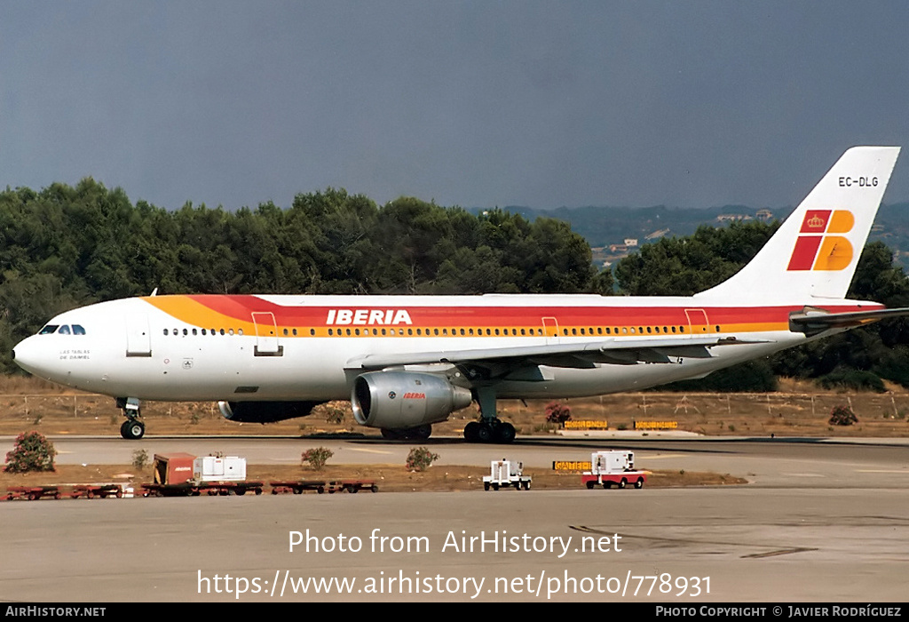 Aircraft Photo of EC-DLG | Airbus A300B4-120 | Iberia | AirHistory.net #778931