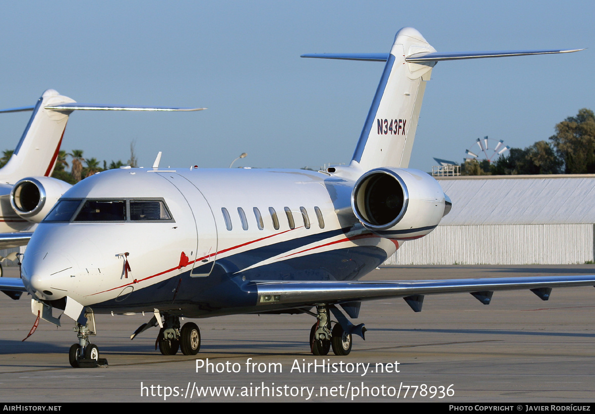 Aircraft Photo of N343FX | Bombardier Challenger 605 (CL-600-2B16) | AirHistory.net #778936