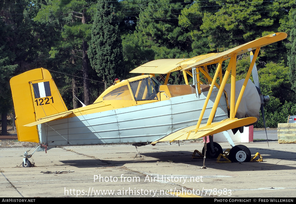 Aircraft Photo of 1221 | Grumman G-164A Super Ag-Cat | Greece - Air Force | AirHistory.net #778983