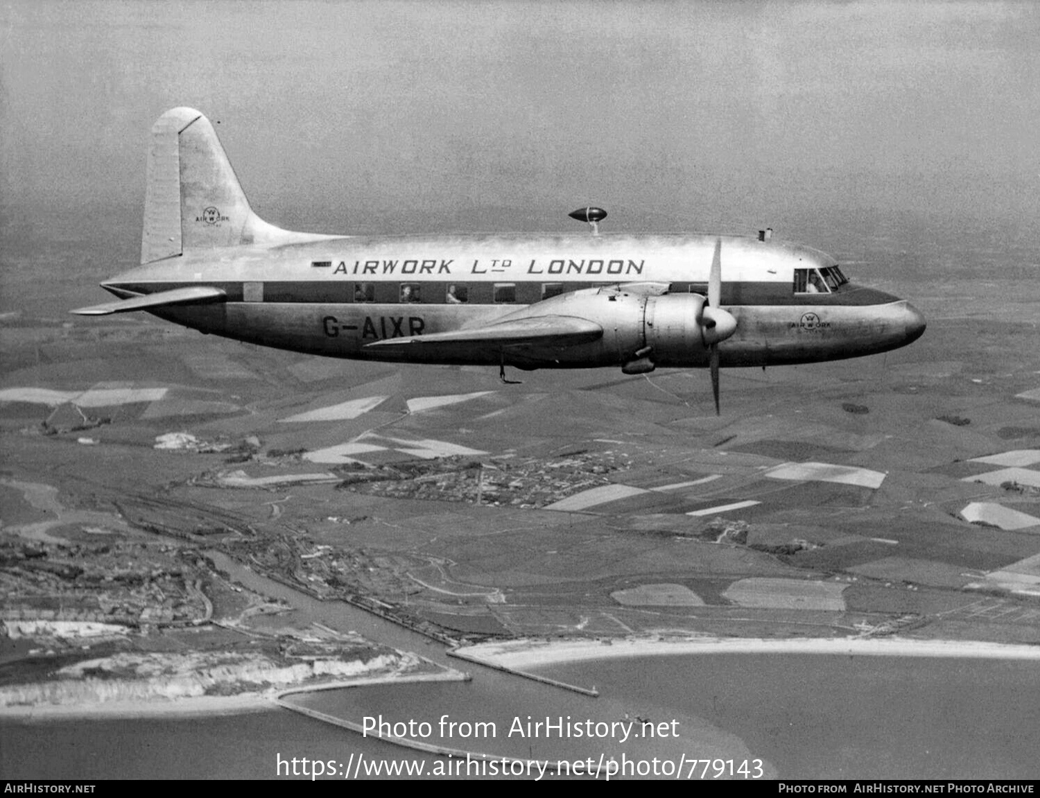 Aircraft Photo of G-AIXR | Vickers 627 Viking 1B | Airwork | AirHistory.net #779143