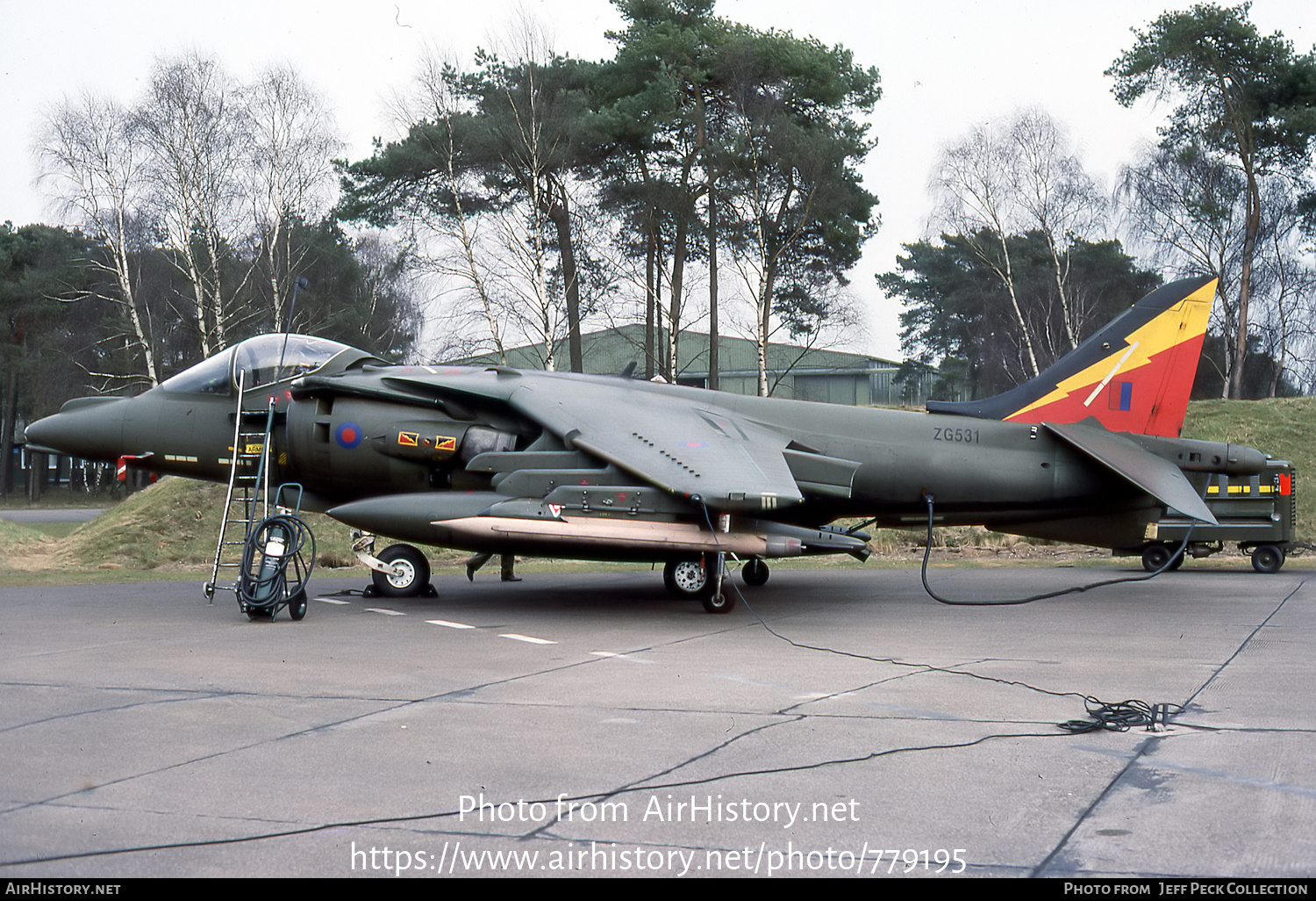 Aircraft Photo of ZG531 | British Aerospace Harrier GR7 | UK - Air Force | AirHistory.net #779195