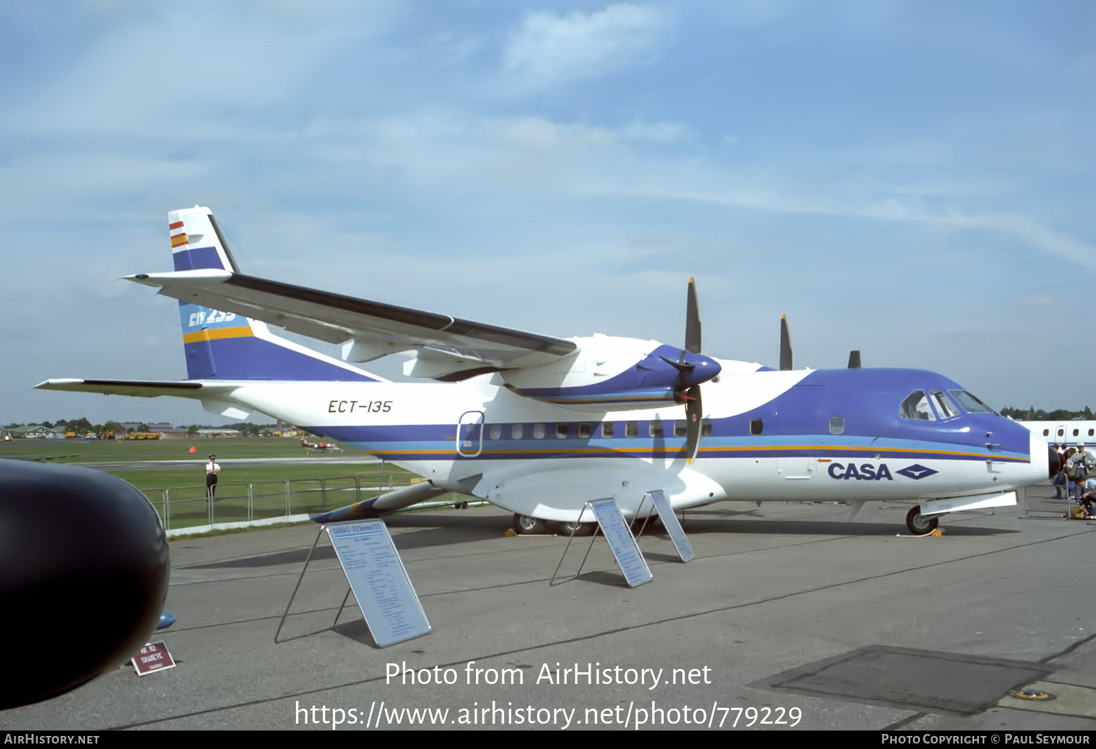 Aircraft Photo of ECT-135 | CASA/IPTN CN235-10 | CASA - Construcciones Aeronáuticas | AirHistory.net #779229