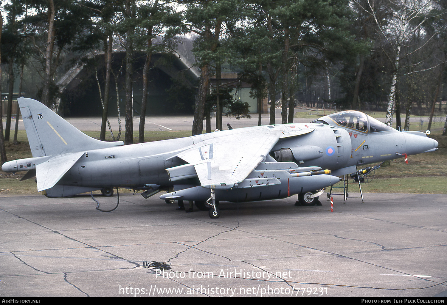 Aircraft Photo of ZG476 | British Aerospace Harrier GR7 | UK - Air Force | AirHistory.net #779231