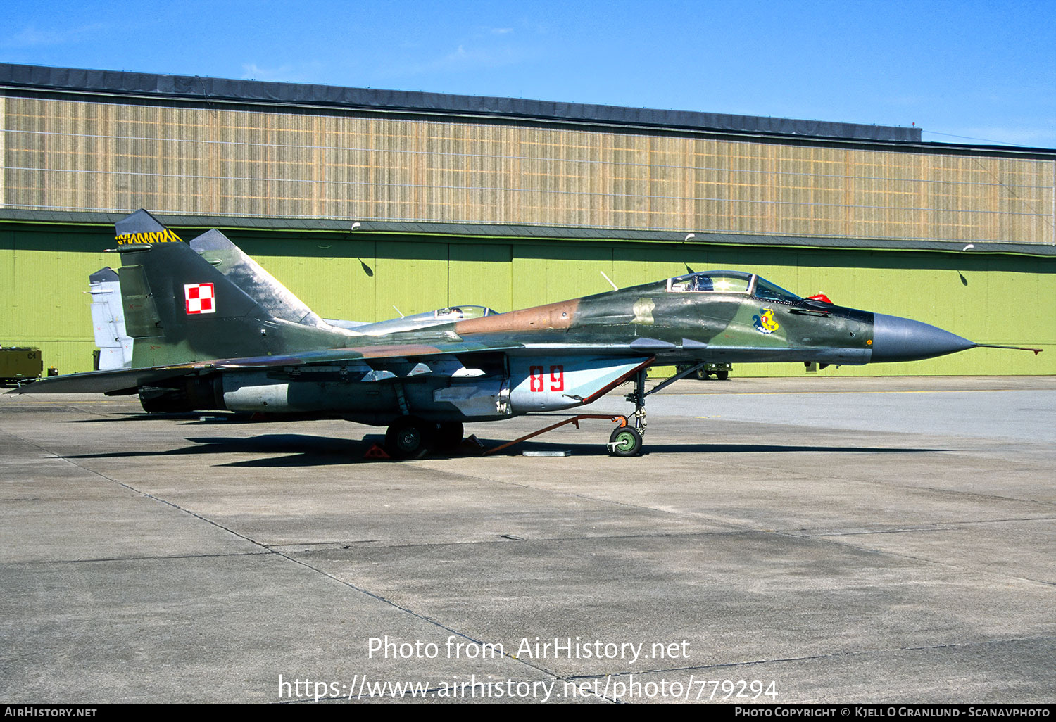 Aircraft Photo of 89 | Mikoyan-Gurevich MiG-29A (9-12A) | Poland - Air Force | AirHistory.net #779294