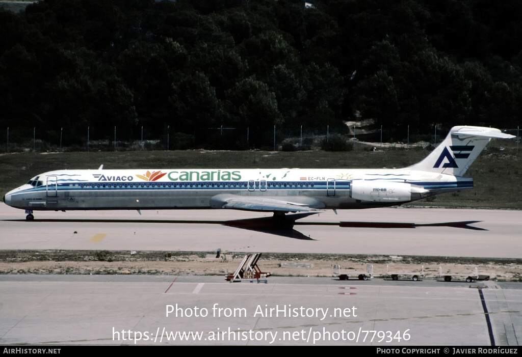 Aircraft Photo of EC-FLN | McDonnell Douglas MD-88 | Aviaco | AirHistory.net #779346