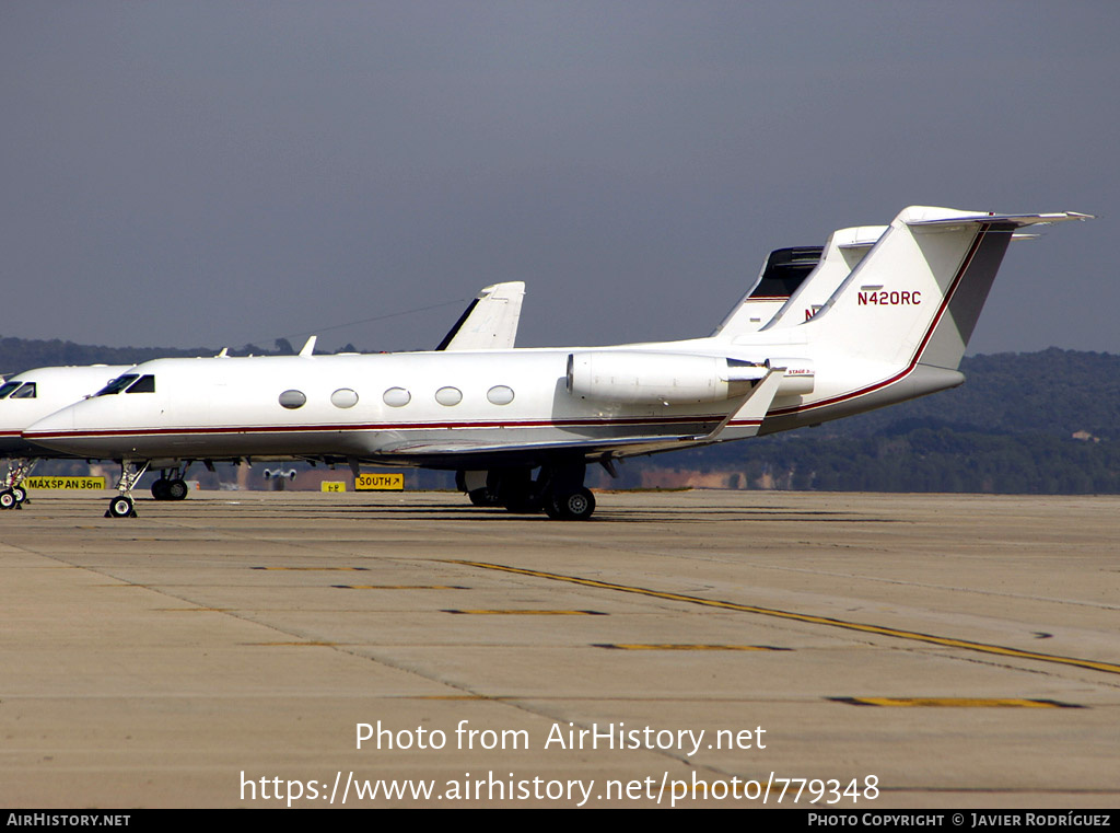 Aircraft Photo of N420RC | Gulfstream American G-1159A Gulfstream III | AirHistory.net #779348