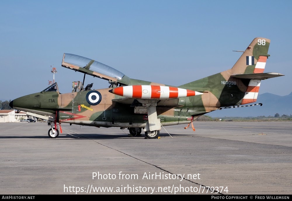 Aircraft Photo of 160098 | North American Rockwell T-2E Buckeye | Greece - Air Force | AirHistory.net #779374