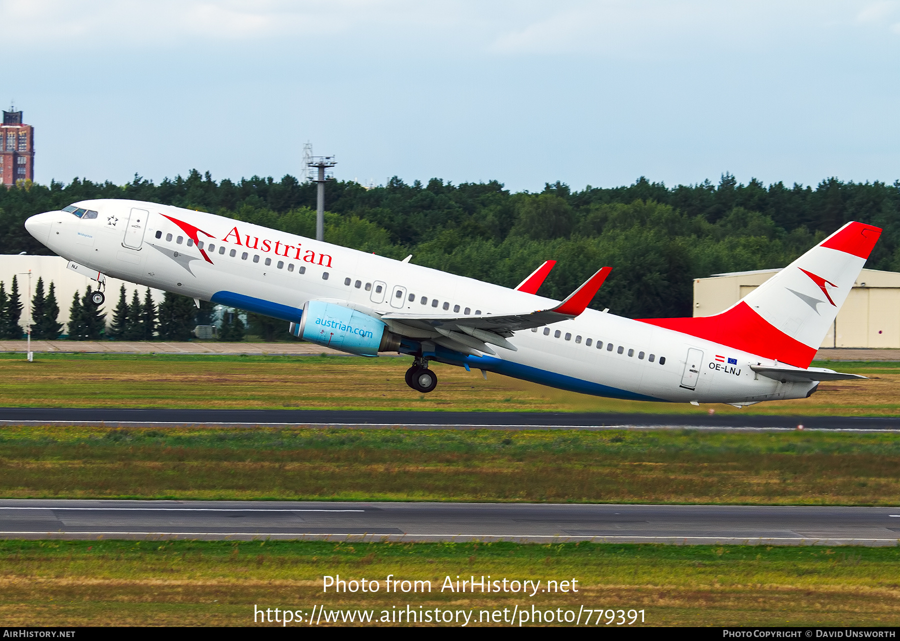 Aircraft Photo of OE-LNJ | Boeing 737-8Z9 | Austrian Airlines | AirHistory.net #779391