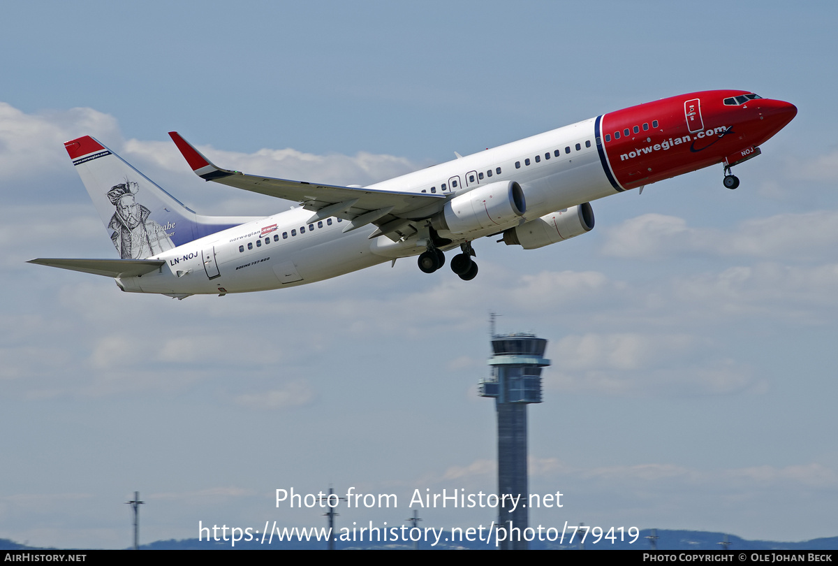 Aircraft Photo of LN-NOJ | Boeing 737-86N | Norwegian | AirHistory.net #779419