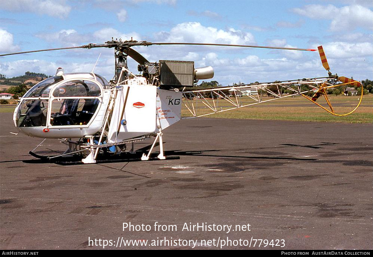 Aircraft Photo of ZK-HKG / KG | Aerospatiale SA-315B Lama | Marine Helicopters | AirHistory.net #779423