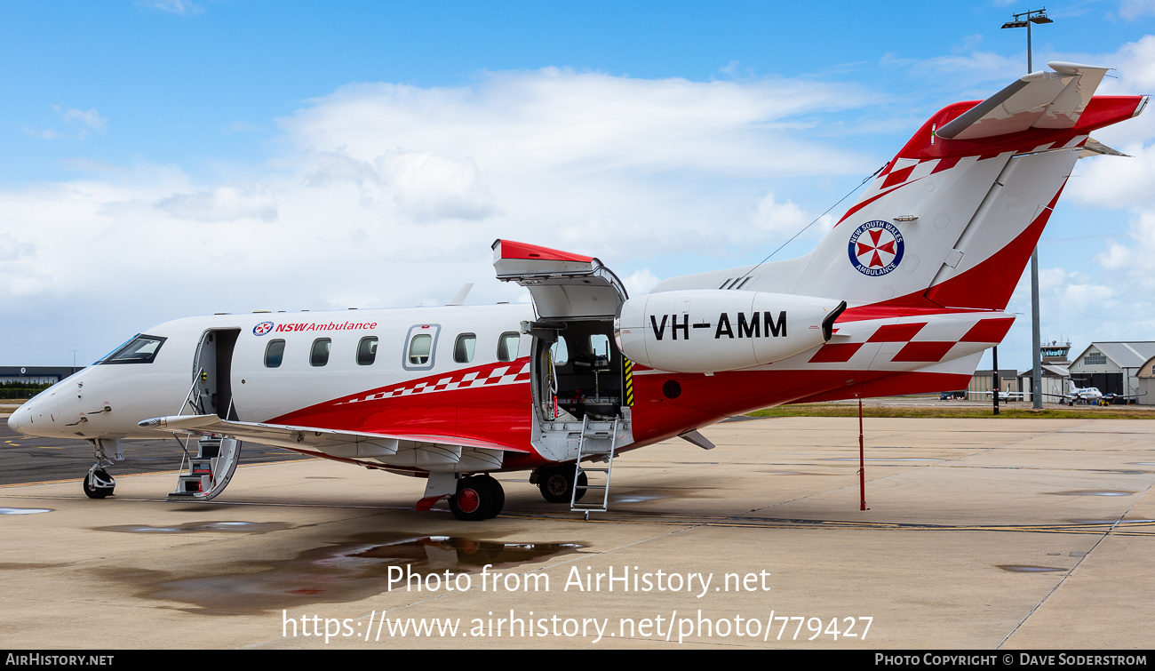 Aircraft Photo of VH-AMM | Pilatus PC-24 | NSW Ambulance | AirHistory.net #779427