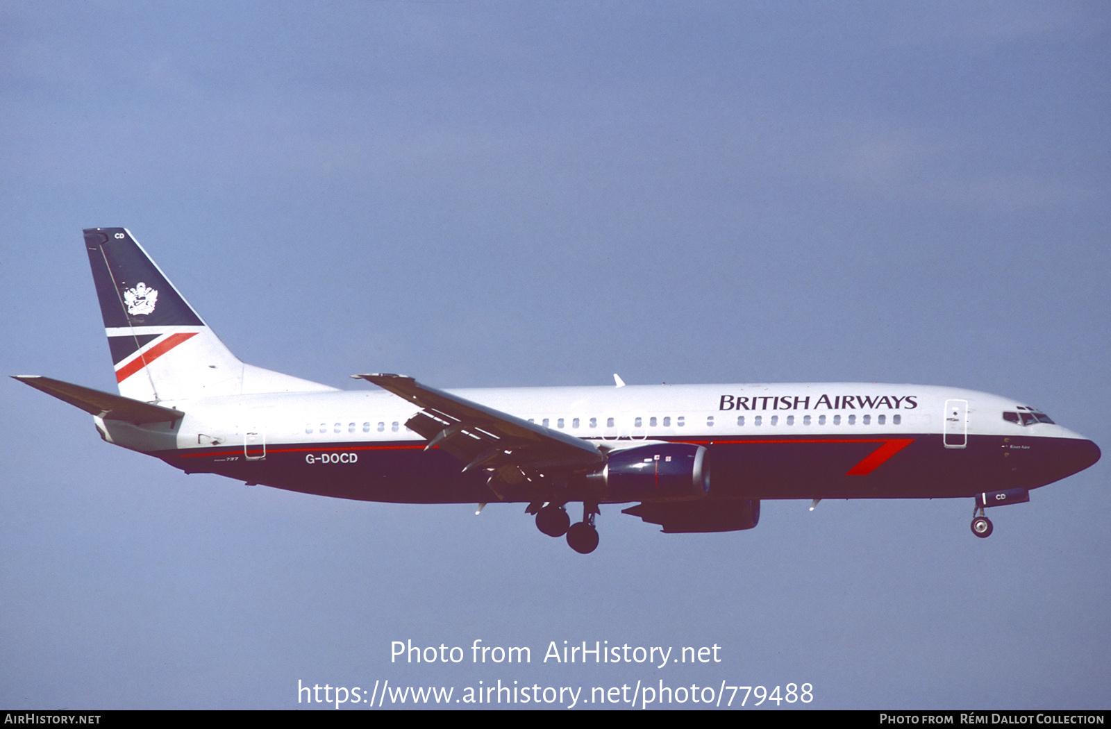 Aircraft Photo of G-DOCD | Boeing 737-436 | British Airways | AirHistory.net #779488