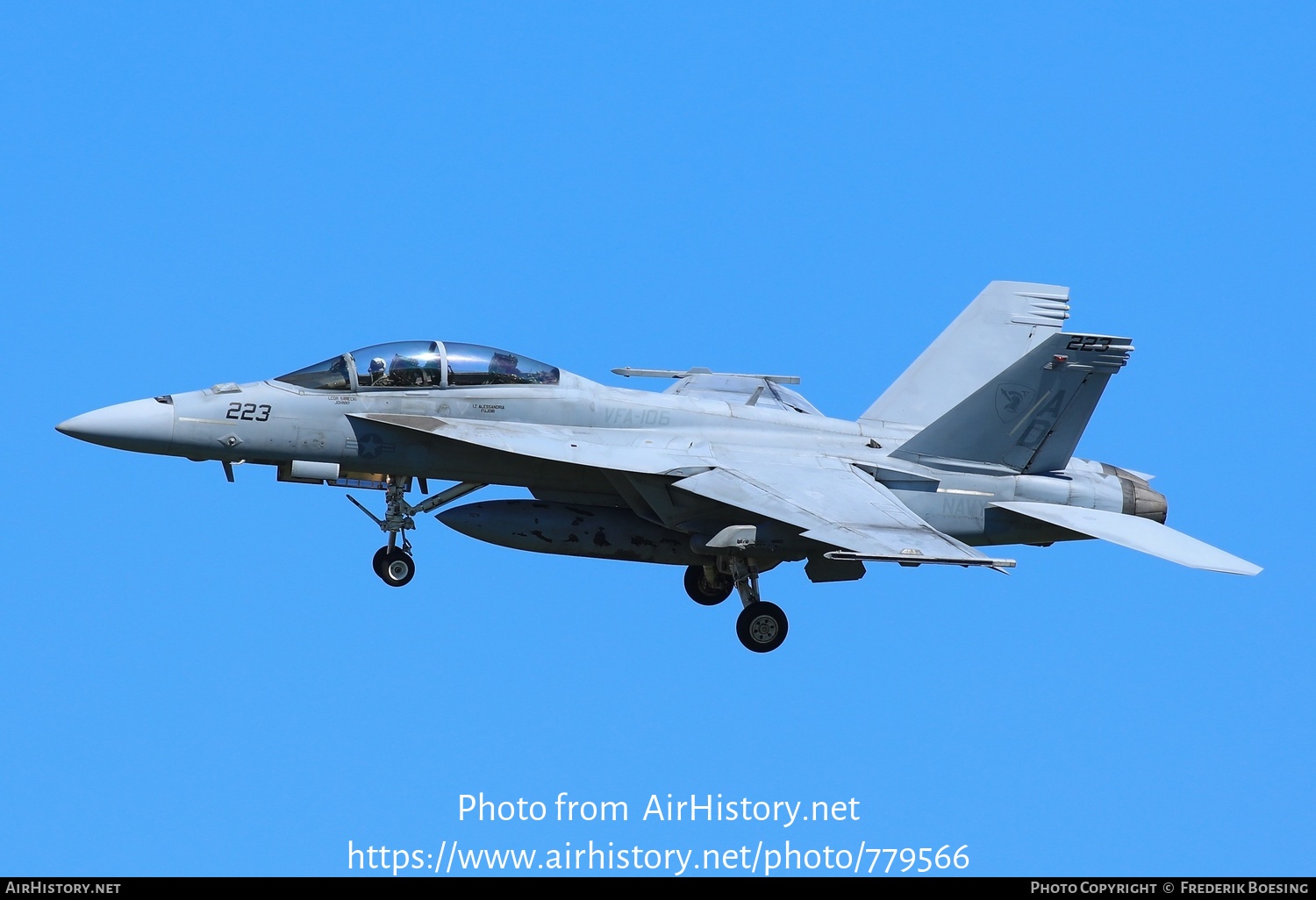 Aircraft Photo of 166681 | Boeing F/A-18F Super Hornet | USA - Navy | AirHistory.net #779566