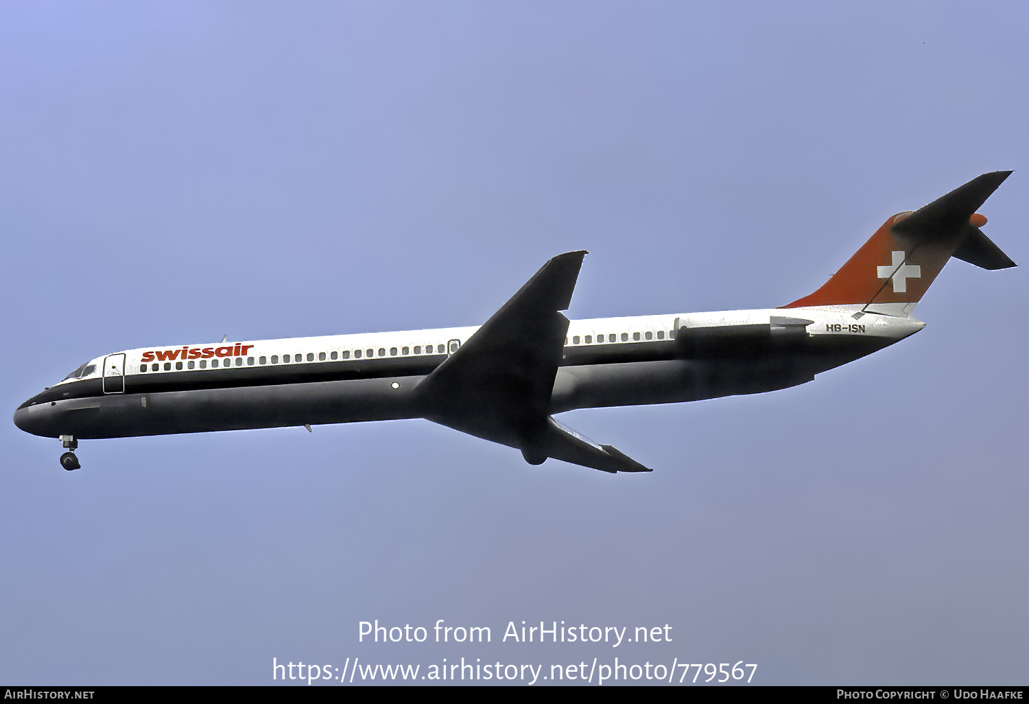 Aircraft Photo of HB-ISN | McDonnell Douglas DC-9-51 | Swissair | AirHistory.net #779567