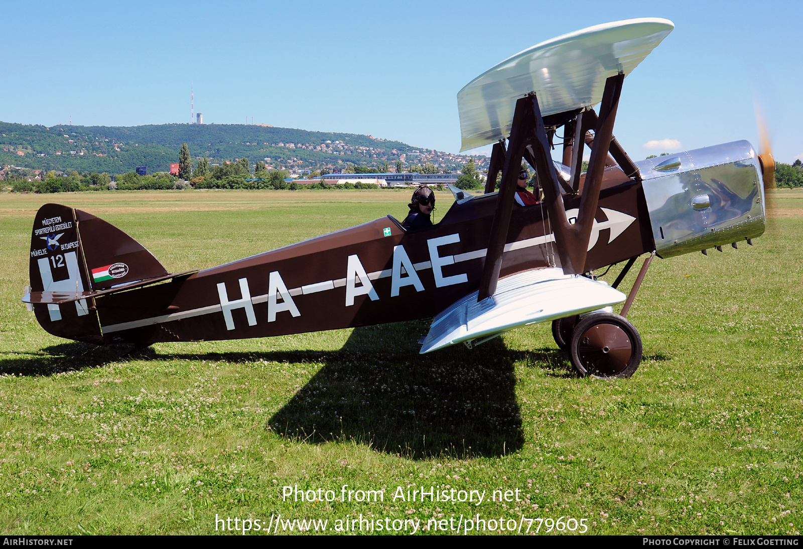 Aircraft Photo of HA-AAE | Bánhidi Gerle 12 (replica) | Goldtimer Alapítvány | Műegyetemi Sportrepülő Egyesület | AirHistory.net #779605