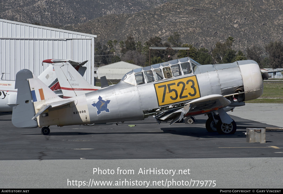 Aircraft Photo of N3100G / 7523 | North American T-6G Texan | South Africa - Air Force | AirHistory.net #779775