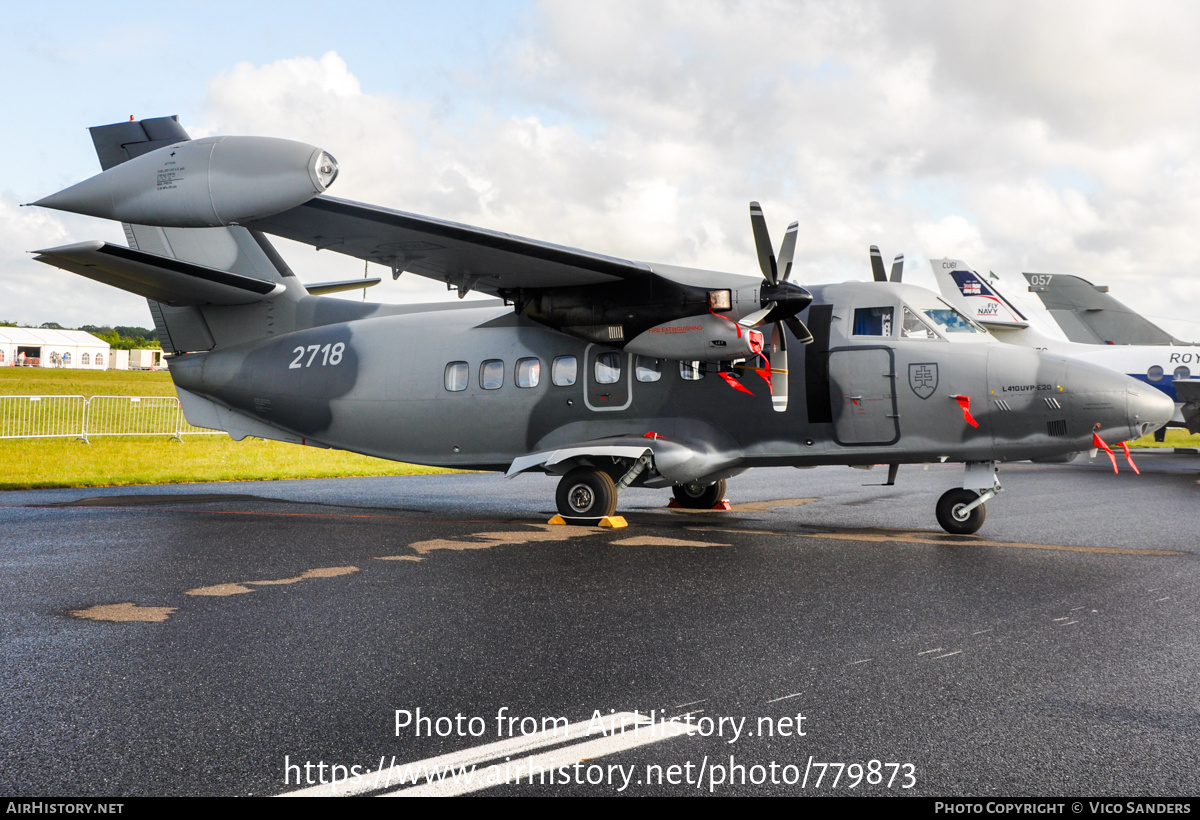 Aircraft Photo of 2718 | Let L-410UVP-E20 Turbolet | Slovakia - Air Force | AirHistory.net #779873