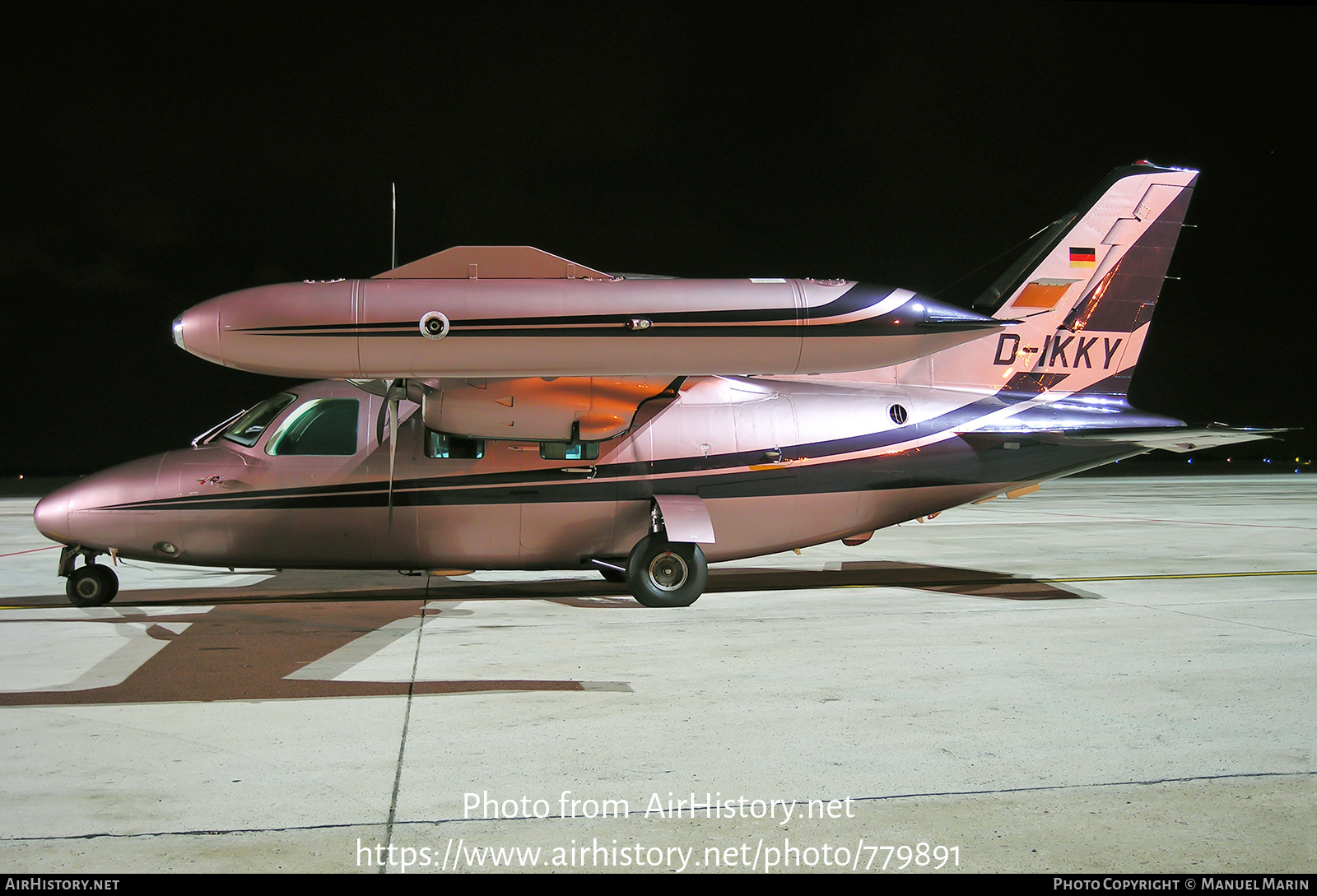 Aircraft Photo of D-IKKY | Mitsubishi MU-2 Solitaire (MU-2B-40) | AirHistory.net #779891