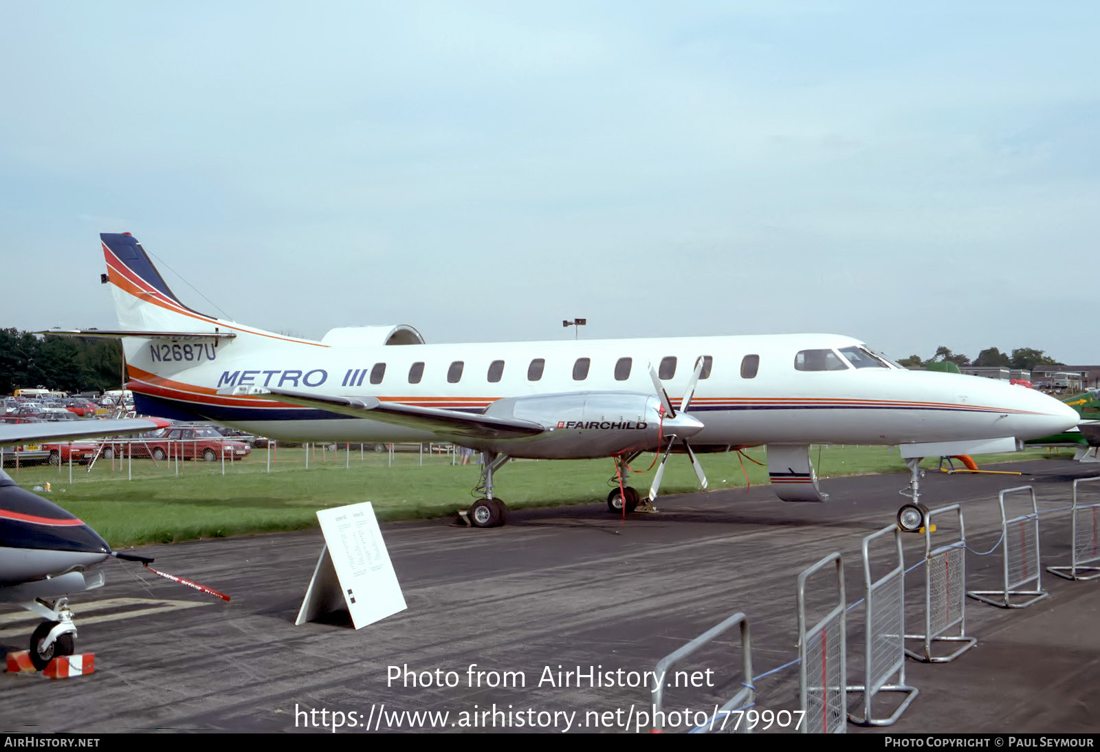 Aircraft Photo of N2687U | Fairchild SA-227AC Metro III | Fairchild | AirHistory.net #779907