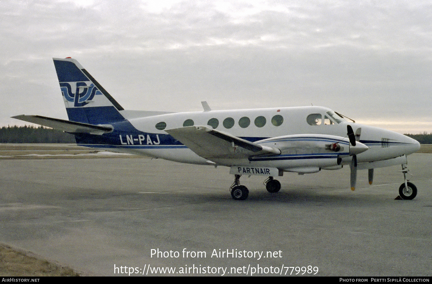 Aircraft Photo of LN-PAJ | Beech 100 King Air | Partnair | AirHistory.net #779989