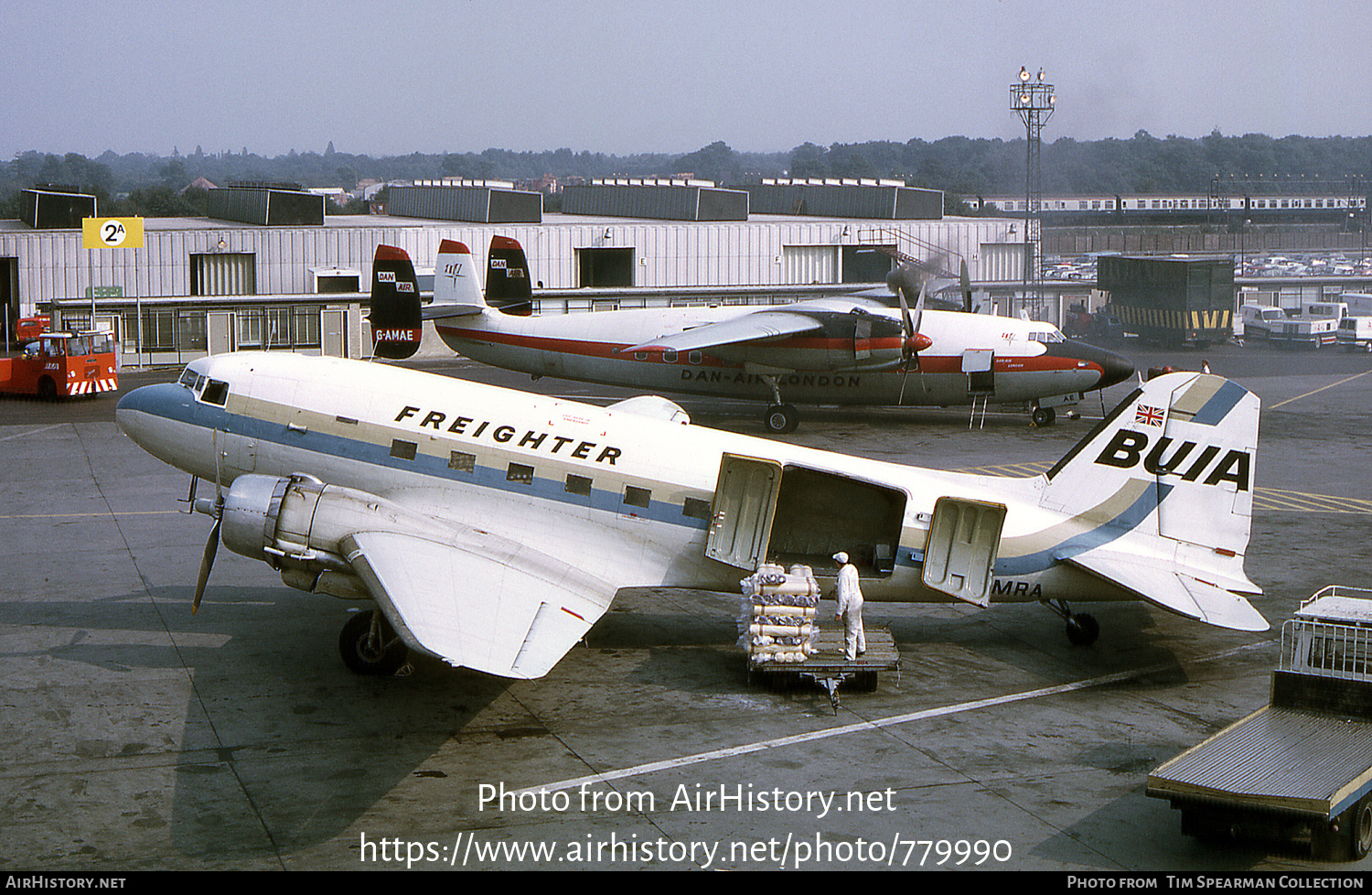 Aircraft Photo of G-AMRA | Douglas C-47B Skytrain | BUIA - British United Island Airways | AirHistory.net #779990