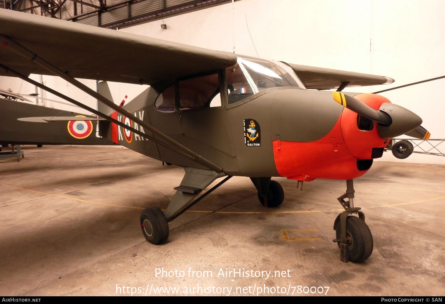 Aircraft Photo of 22-25621 | Piper PA-22-160 Tri-Pacer | France - Army | AirHistory.net #780007