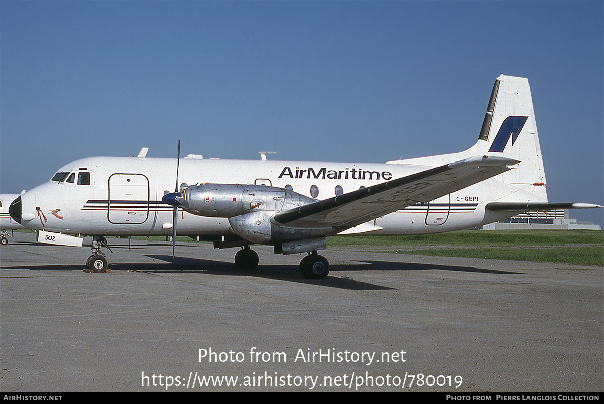 Aircraft Photo of C-GEPI | Hawker Siddeley HS-748 Srs2A/227 | Air Maritime | AirHistory.net #780019