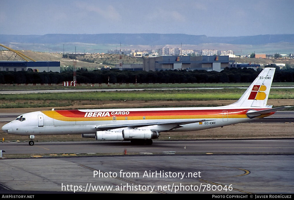 Aircraft Photo of EC-EMX | McDonnell Douglas DC-8-62(F) | Iberia Cargo | AirHistory.net #780046