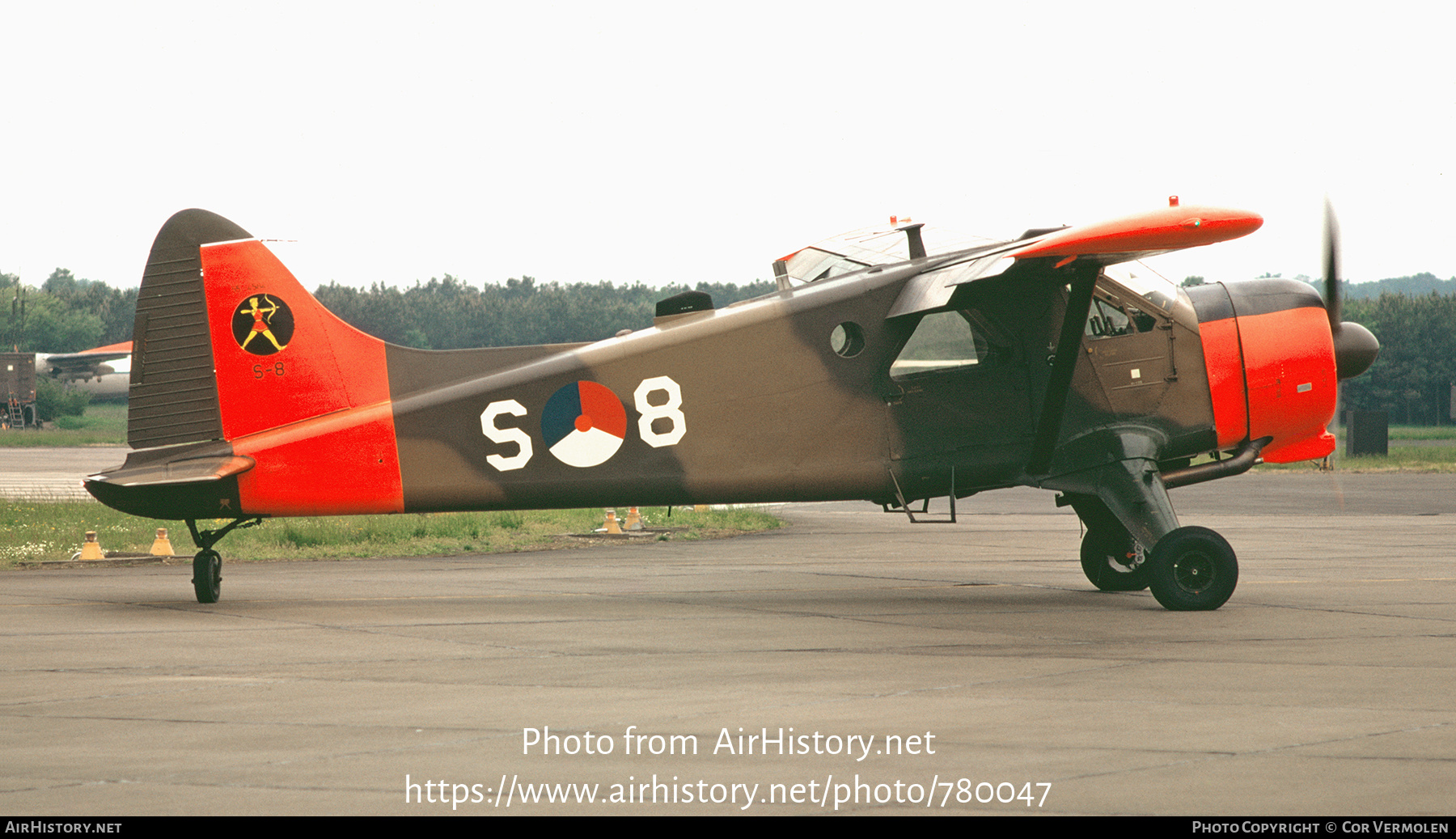 Aircraft Photo of S-8 | De Havilland Canada U-6A Beaver | Netherlands - Air Force | AirHistory.net #780047