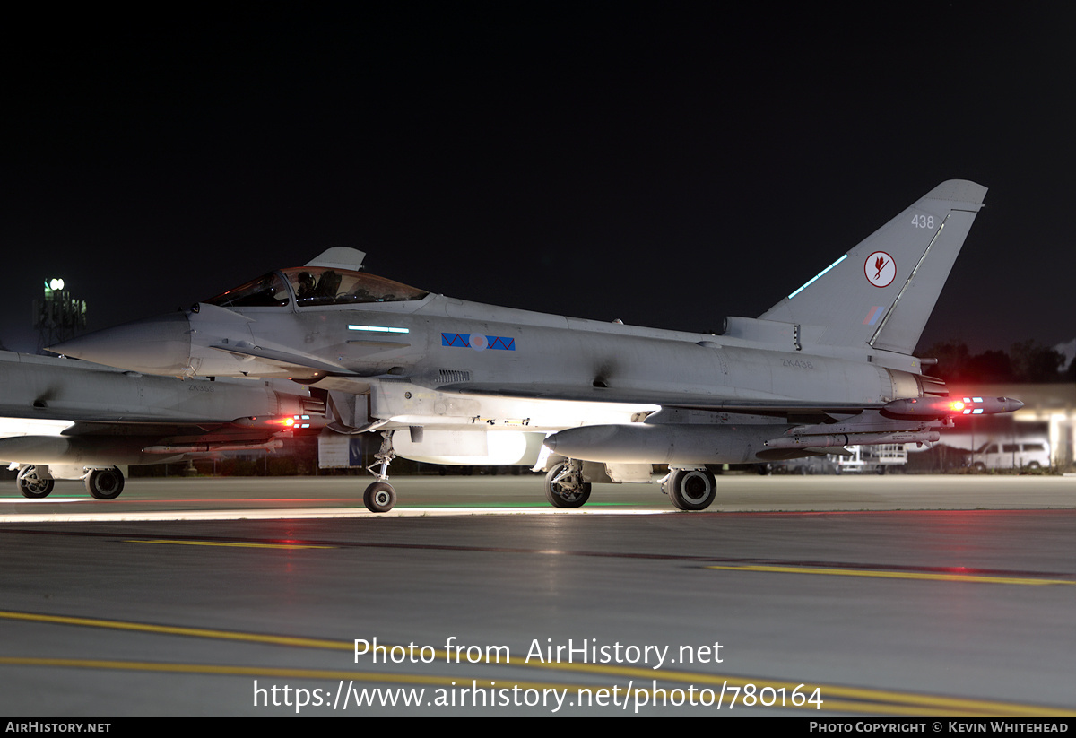 Aircraft Photo of ZK438 | Eurofighter EF-2000 Typhoon FGR4 | UK - Air Force | AirHistory.net #780164