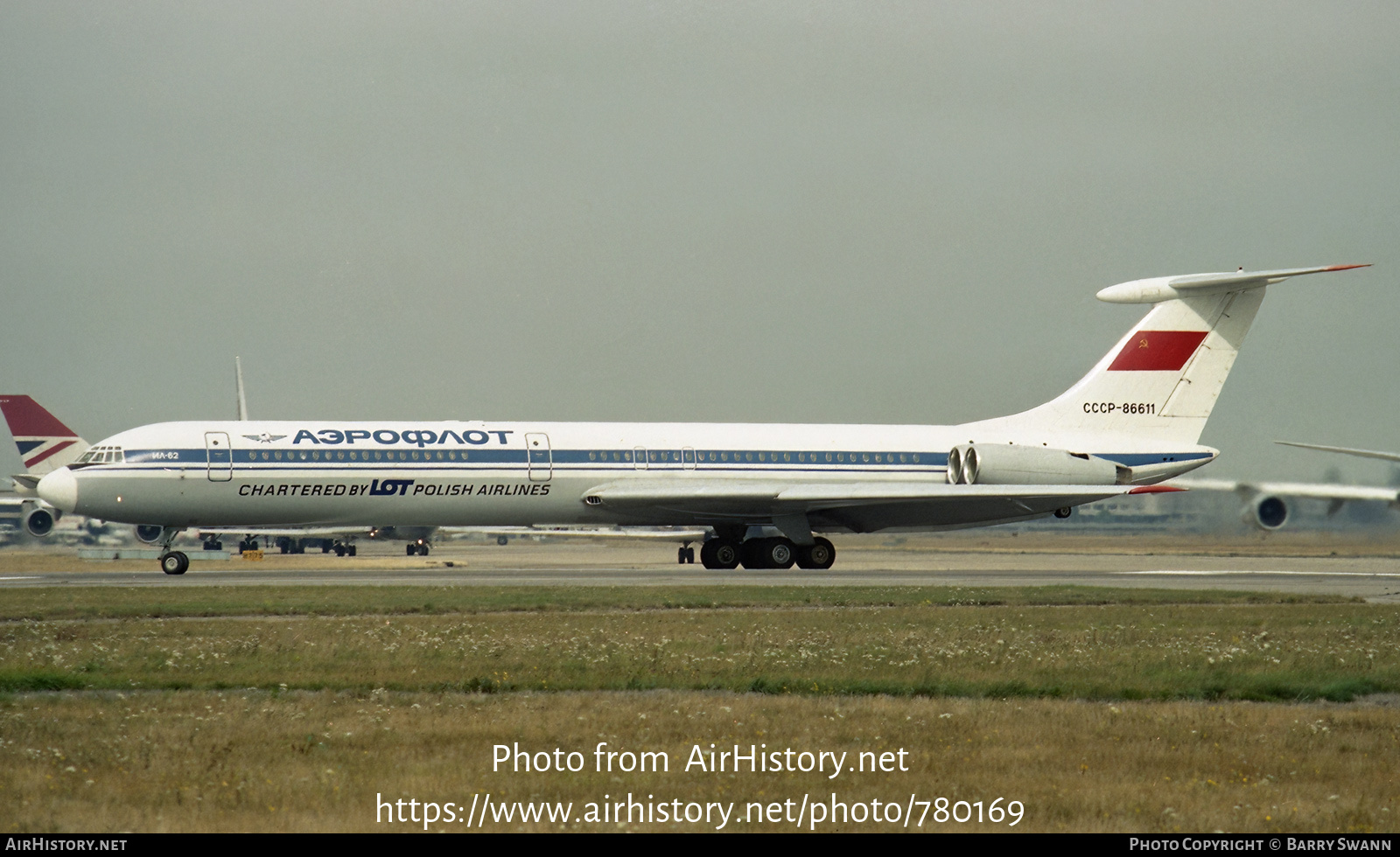 Aircraft Photo of CCCP-86611 | Ilyushin Il-62 | Aeroflot | AirHistory.net #780169