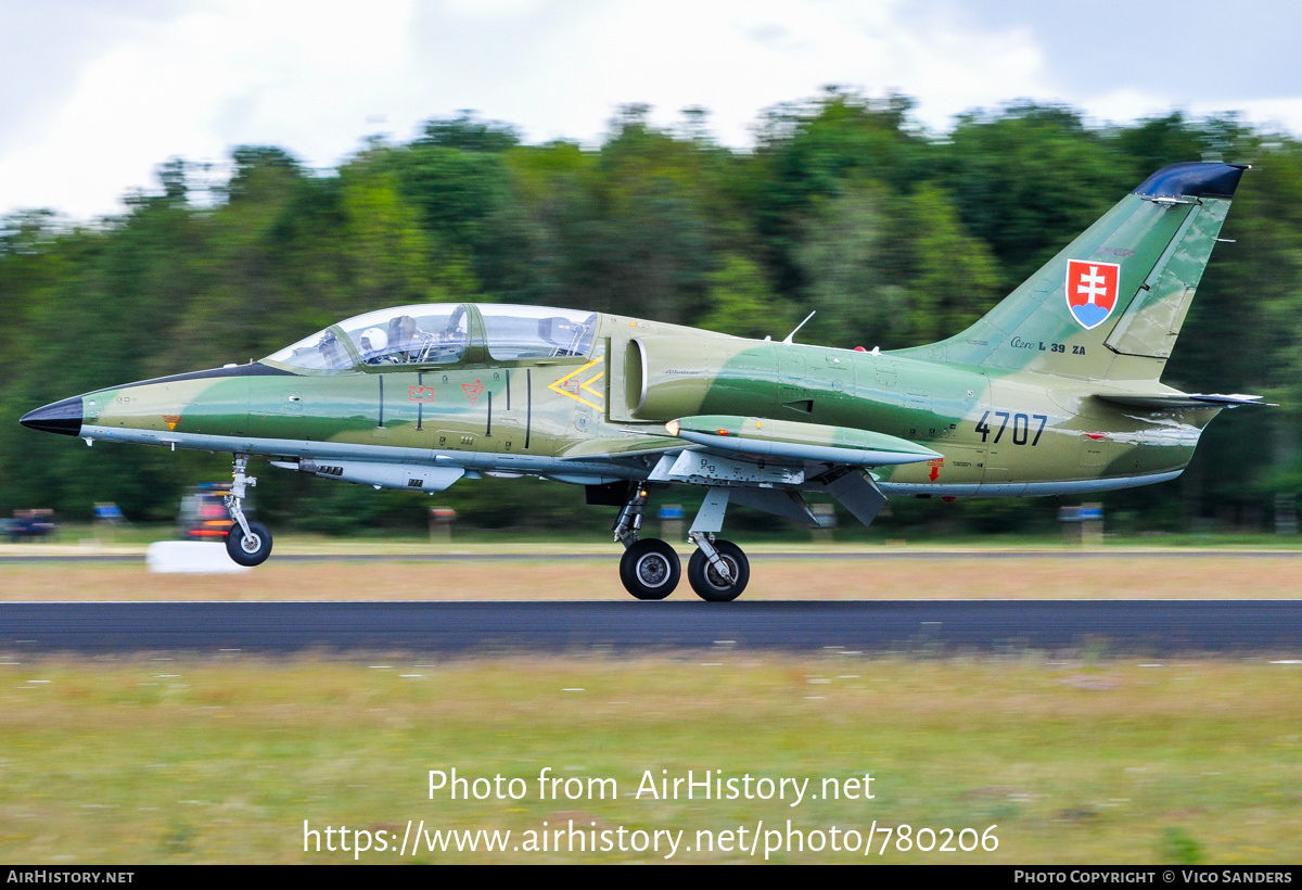 Aircraft Photo of 4707 | Aero L-39ZAM Albatros | Slovakia - Air Force | AirHistory.net #780206