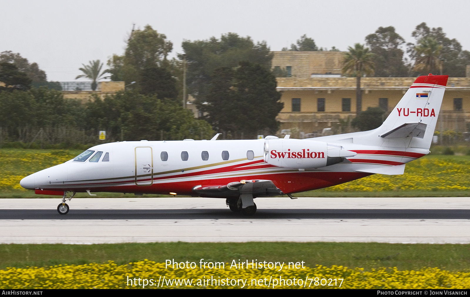 Aircraft Photo of YU-RDA | Cessna 560XL Citation XLS+ | SwissLion | AirHistory.net #780217