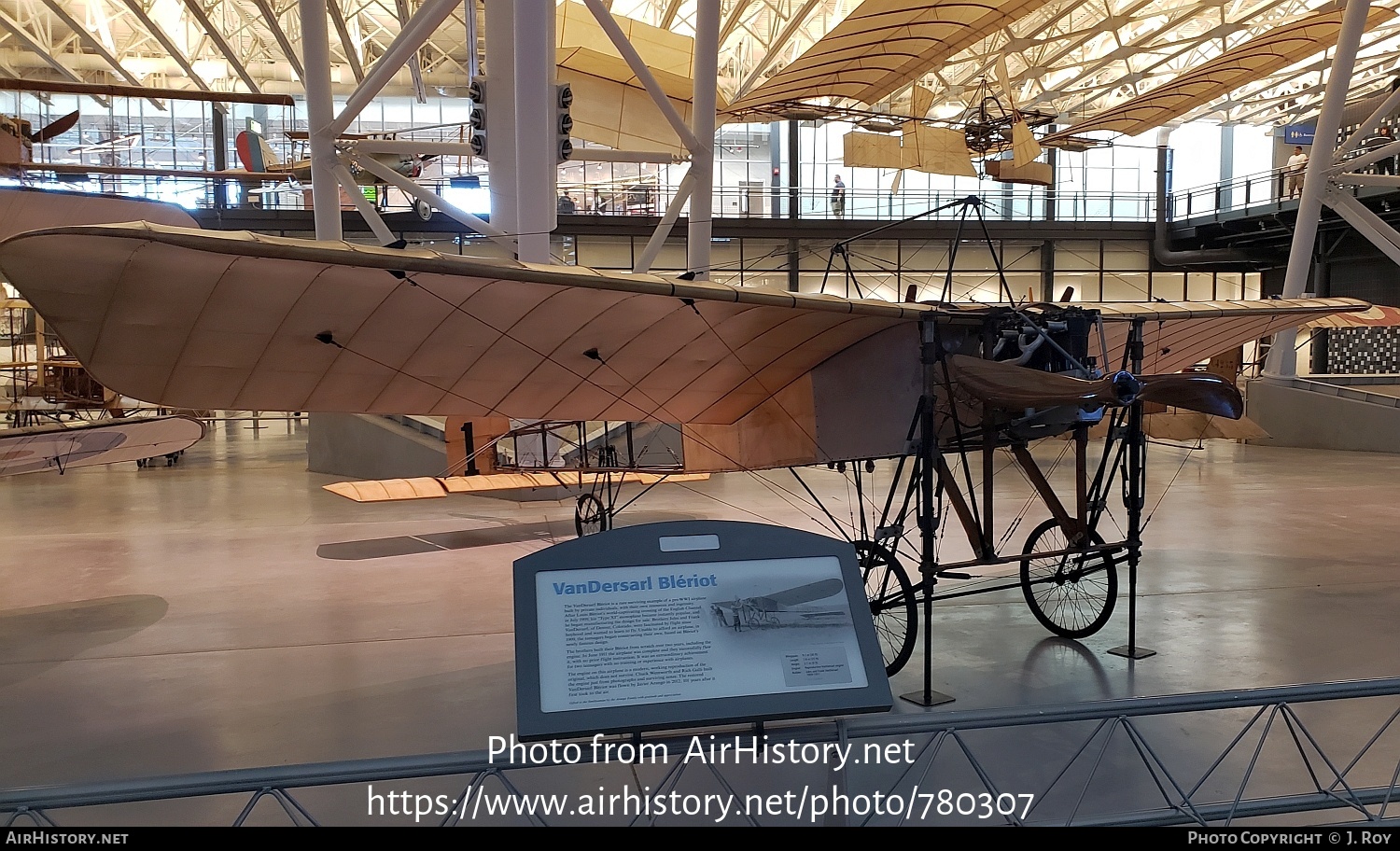 Aircraft Photo of 1 | VanDersarl Bleriot XI | AirHistory.net #780307