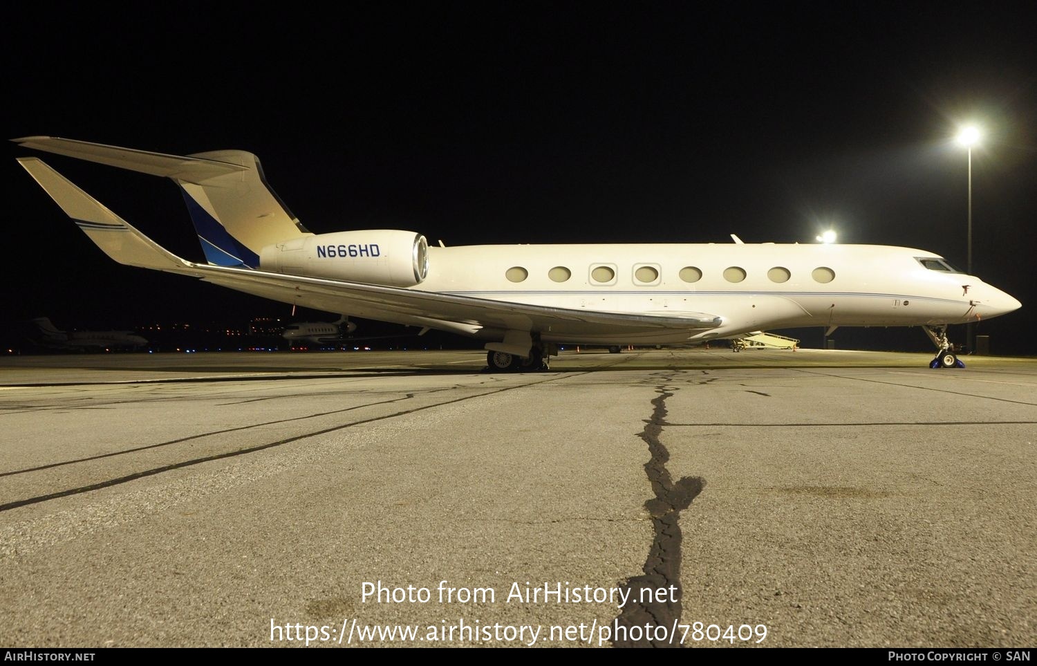 Aircraft Photo of N666HD | Gulfstream Aerospace G650ER (G-VI) | AirHistory.net #780409