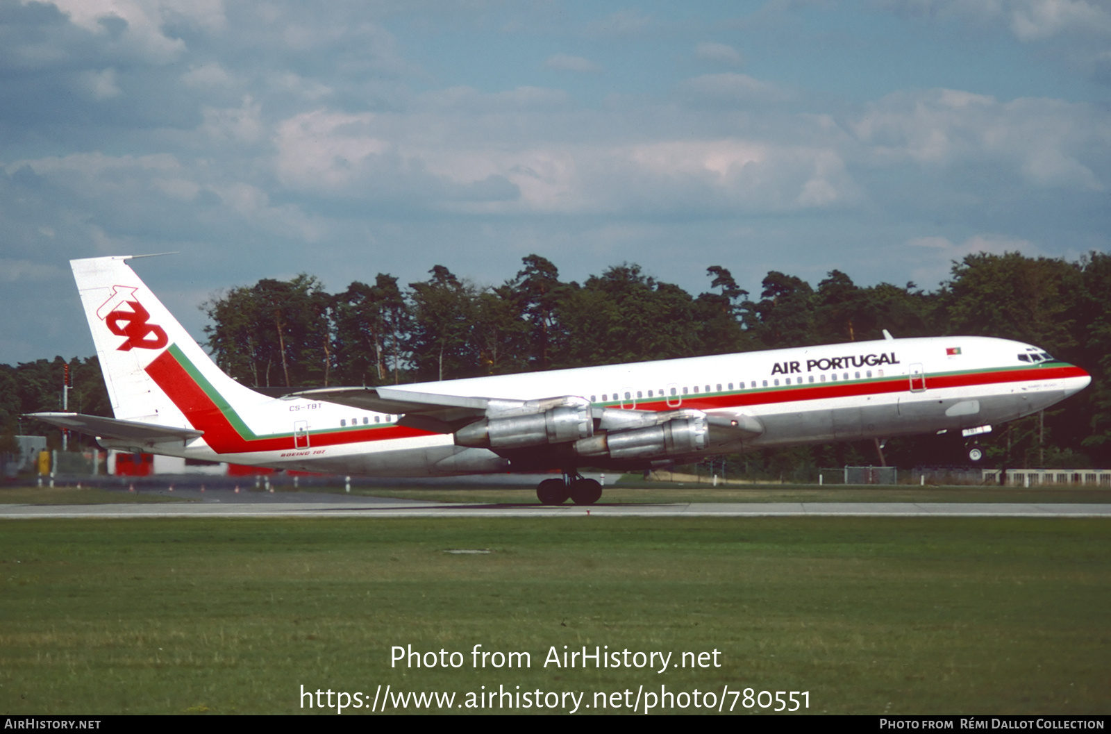 Aircraft Photo of CS-TBT | Boeing 707-3F5C | TAP Air Portugal | AirHistory.net #780551