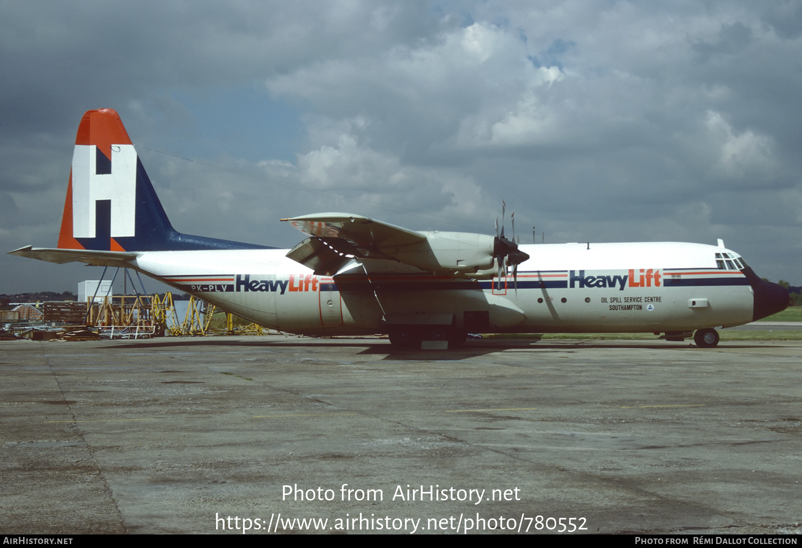 Aircraft Photo of PK-PLV | Lockheed L-100-30 Hercules (382G) | HeavyLift Cargo Airlines | AirHistory.net #780552