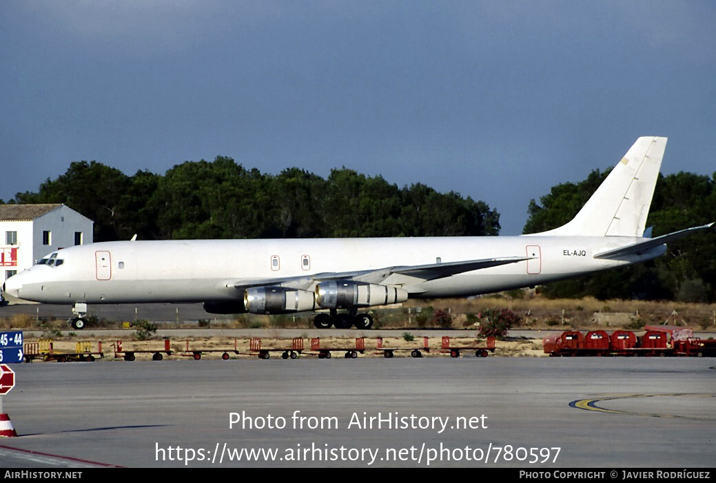 Aircraft Photo of EL-AJQ | Douglas DC-8-55(F) | AirHistory.net #780597