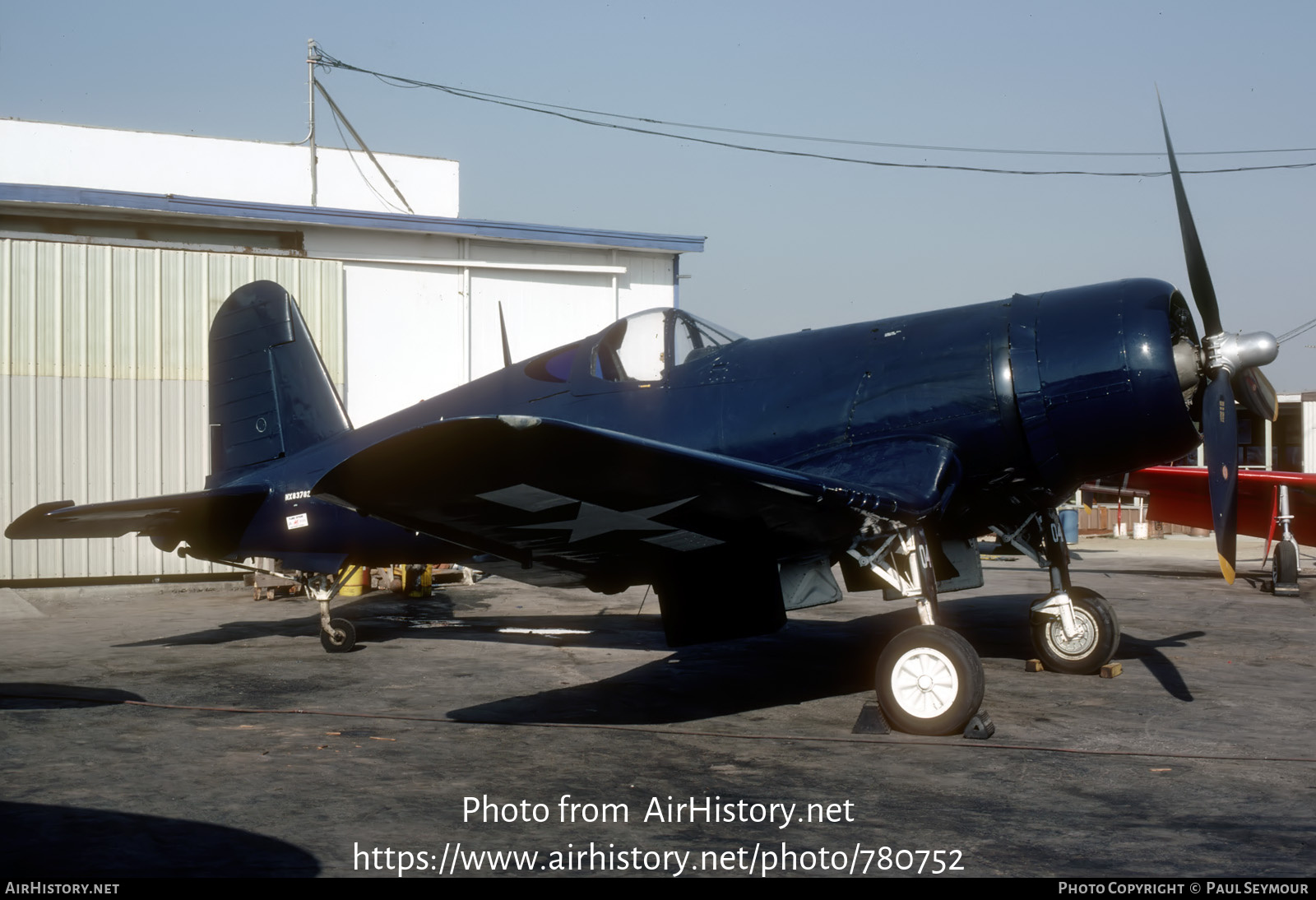 Aircraft Photo of N83782 / NX83782 | Vought F4U-1A Corsair | AirHistory.net #780752