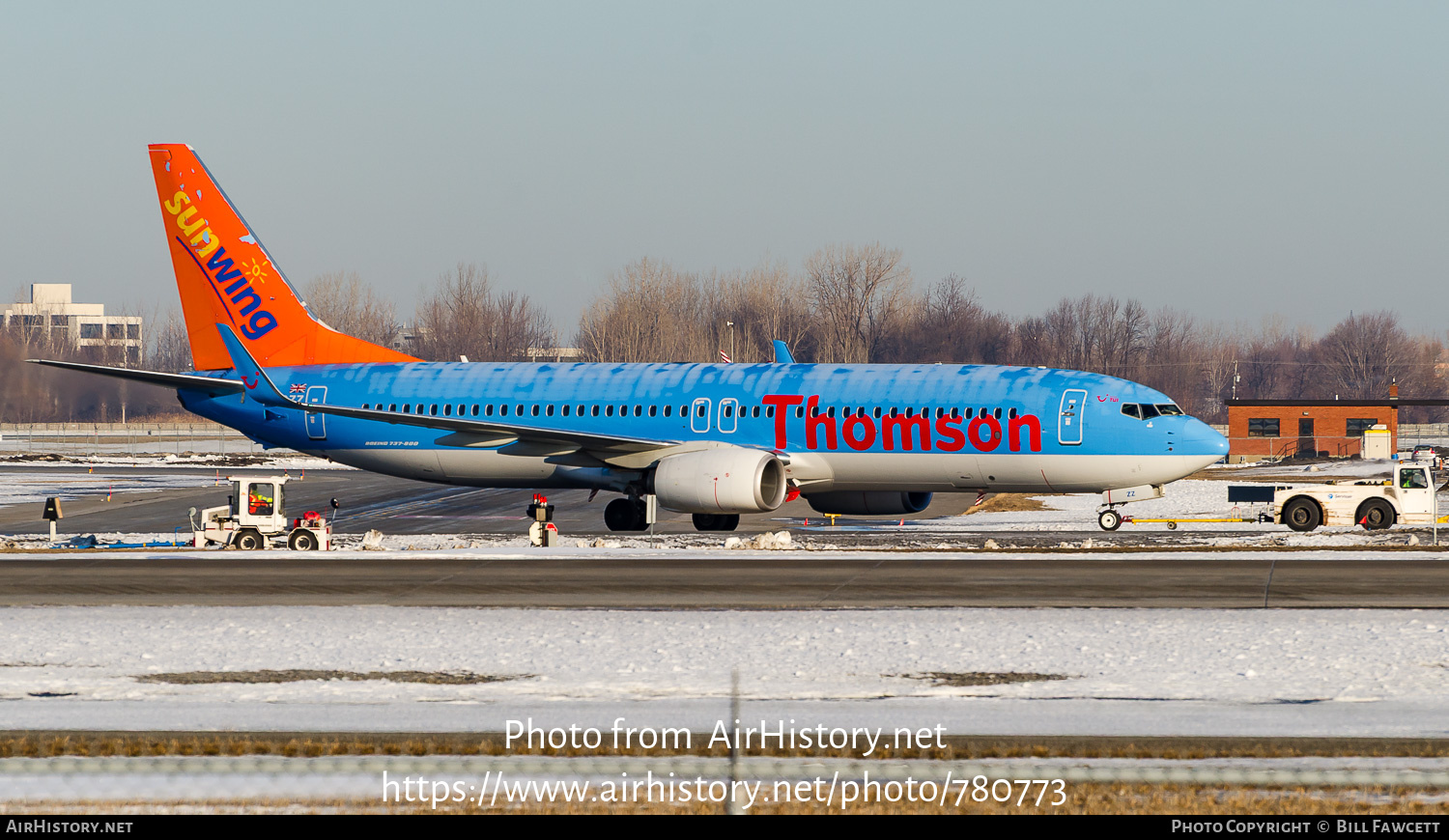 Aircraft Photo of G-FDZZ | Boeing 737-8K5 | Sunwing Airlines | AirHistory.net #780773